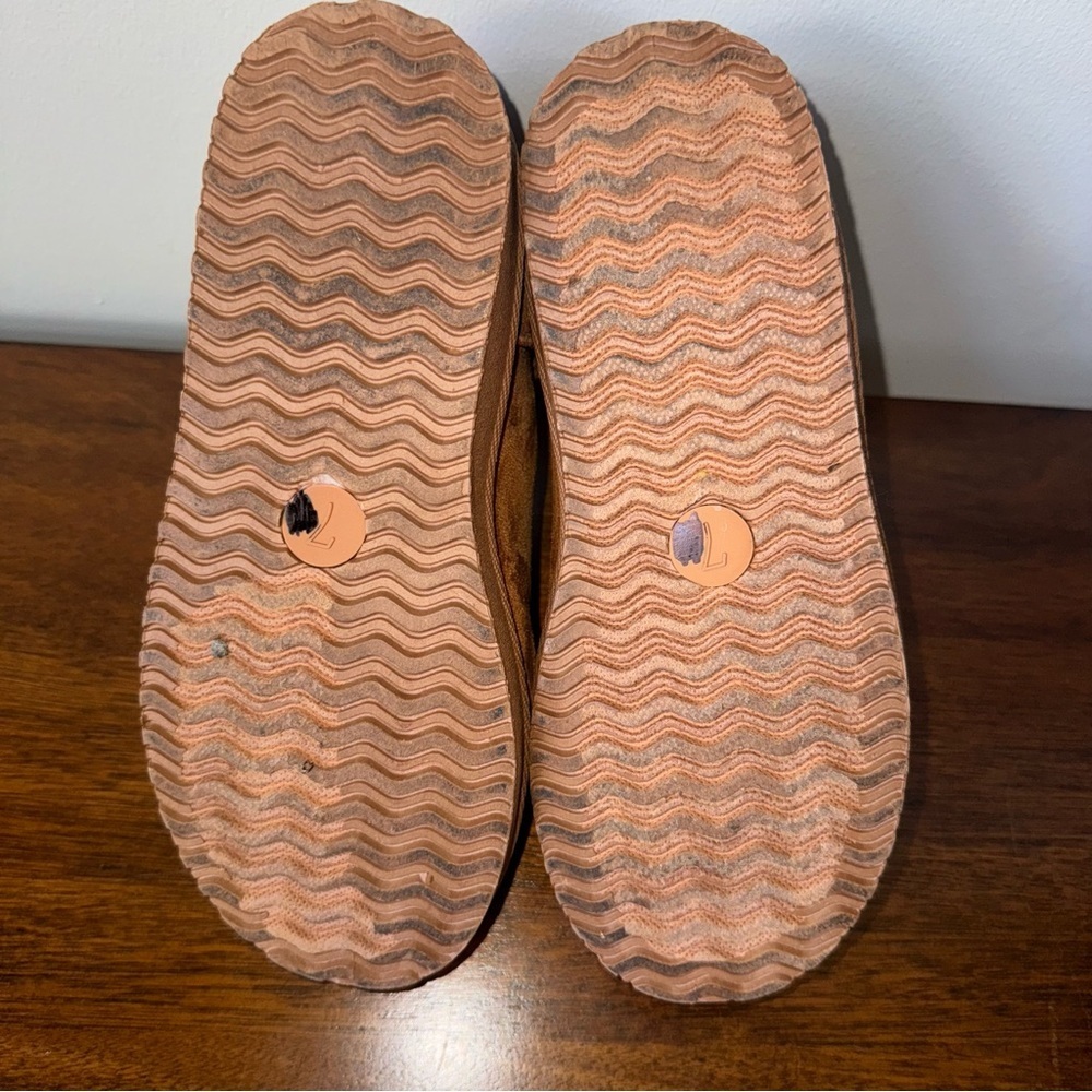 FOCO University of Florida Gators Team Logo Fuzzy Fan Boot Brown Size 7 - Picture 7 of 7